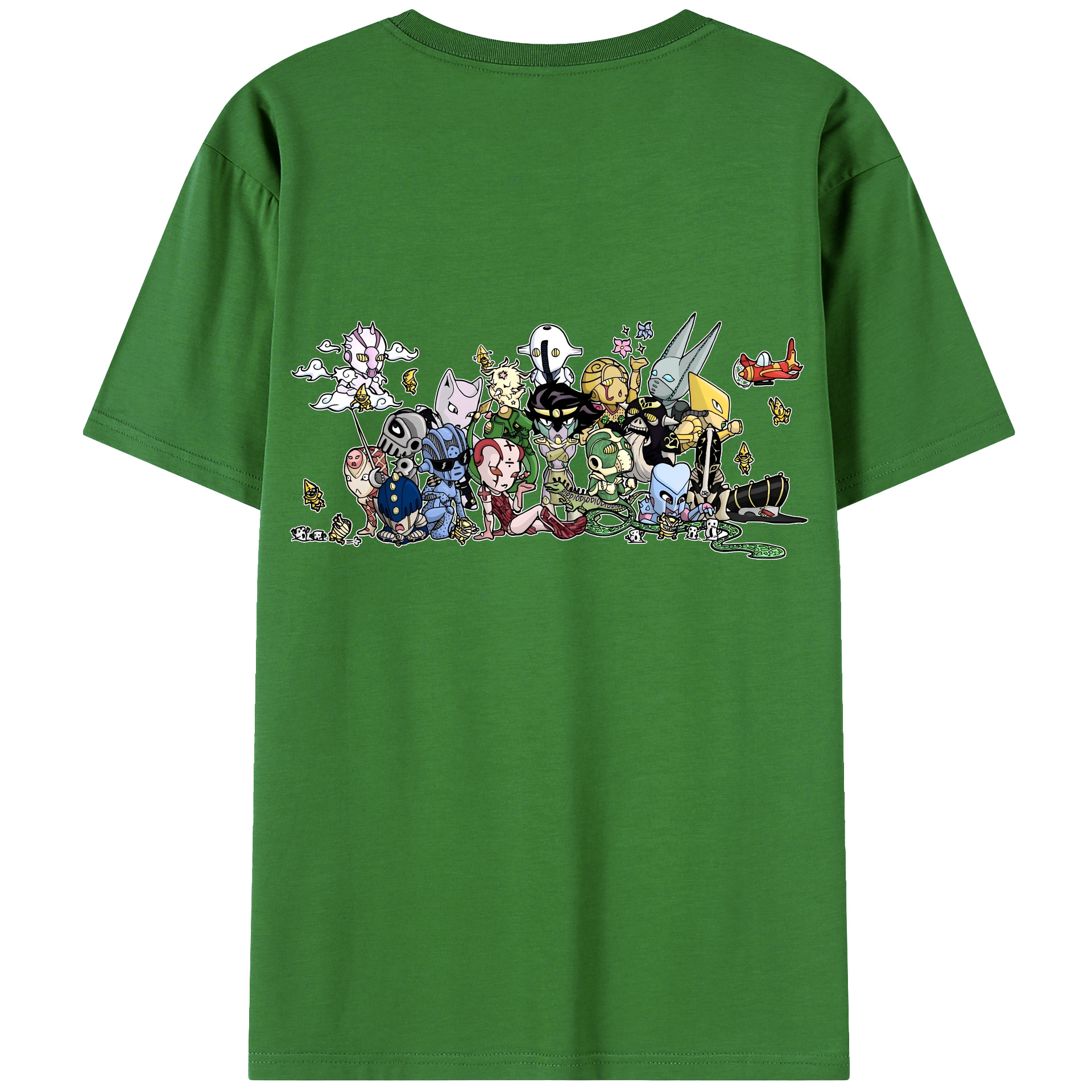 （画像用） ジョジョの奇妙な冒険 JoJo's Bizarre Adventure レディース半袖Tシャツ(バックプリント)